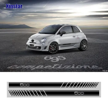 

2pcs Decal Sticker car head sticker for fiat 500 SS GT Panda