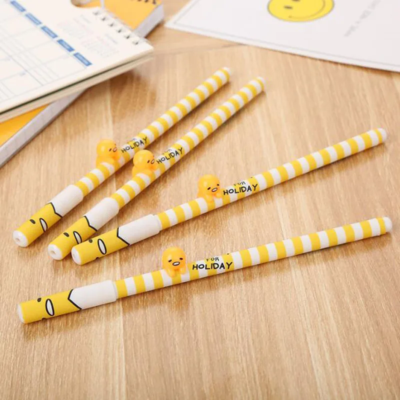 Ручка gudetama в виде ленивого яйца милый желток творческая студенческая ручка на