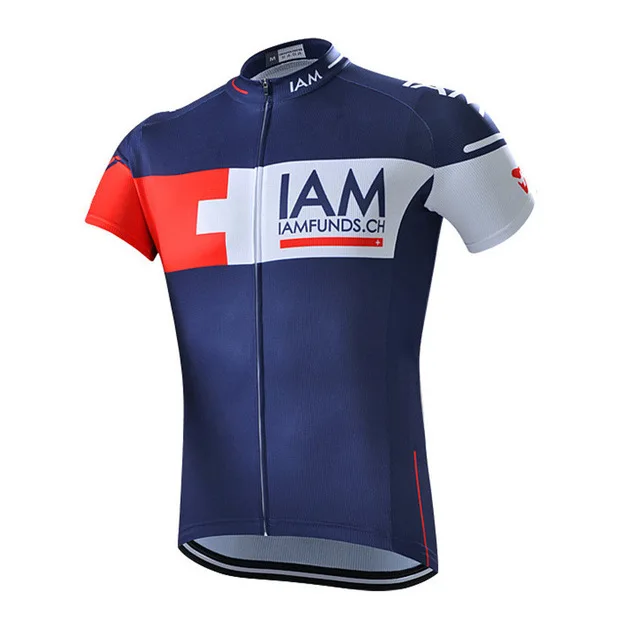

2018 New IAM Cycling Short Jersey Ropa Ciclismo Hombre Team Cycling Clothing Quick-Dry Short Sleeve Bike Mtb Maillot Ciclismo