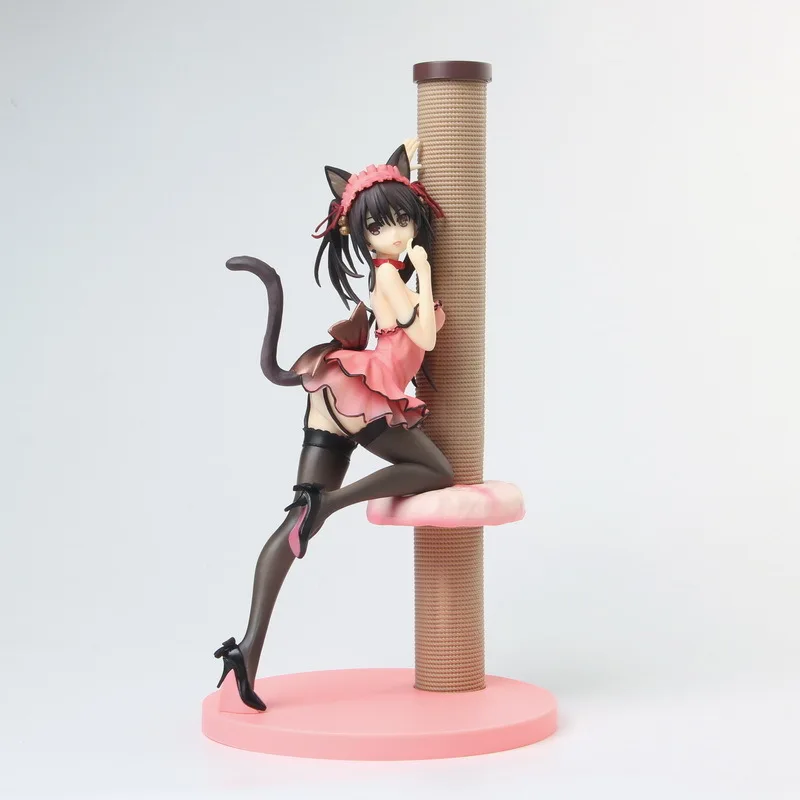 Tokisaki Kurrumi Cat Girl Nightmare DATE A LIVE PVC Action Toy Figures Japanese Anime Figure Collectible Figurines New Arrivals photo