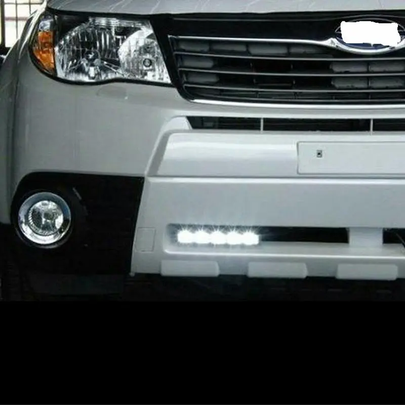 

DC12V 5 light 10W High quality Cover Fog Light Front Running daytime LED Turning Signal ABS