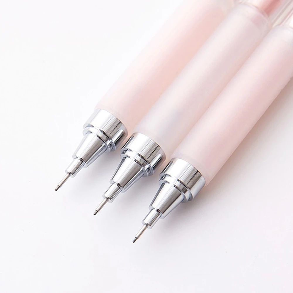 0.5mm Japan Lovely Cherry Blossoms Automatic Pencil Kawaii Plastic Mechanical Pencils For Kids Gifts Student Supplies Stationery