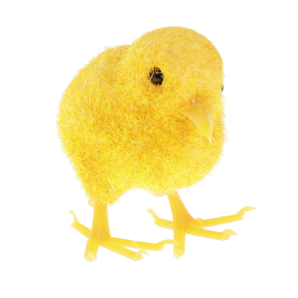 Home Decor Chicken Ornament Figurines Baby Chick Birds Garden Decor Miniature Models Miniatures 