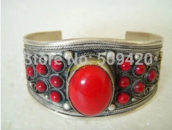 free shipping &gt&gt&gt&gt&gtChinese tibet silver red jade bracelet | Украшения и аксессуары