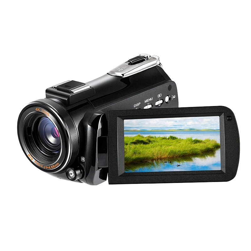  4K Camcorder Video Camera with Night Vision Ordro AC3 60FPS 30X Digital Zoom IPS Touch Screen Filma