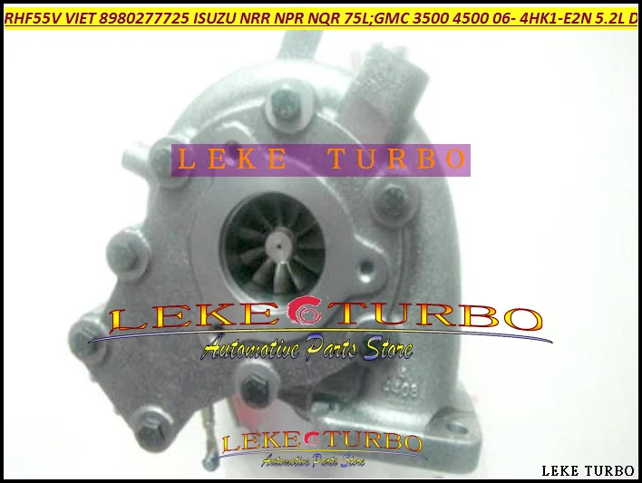 TURBO RHF55V VCA40016 8980277725 Turbocharger For ISUZU NRR NPR NQR 75L 2006- GMC 3500 4500 W-Series 4HK1-E2N 5.2L D (4)