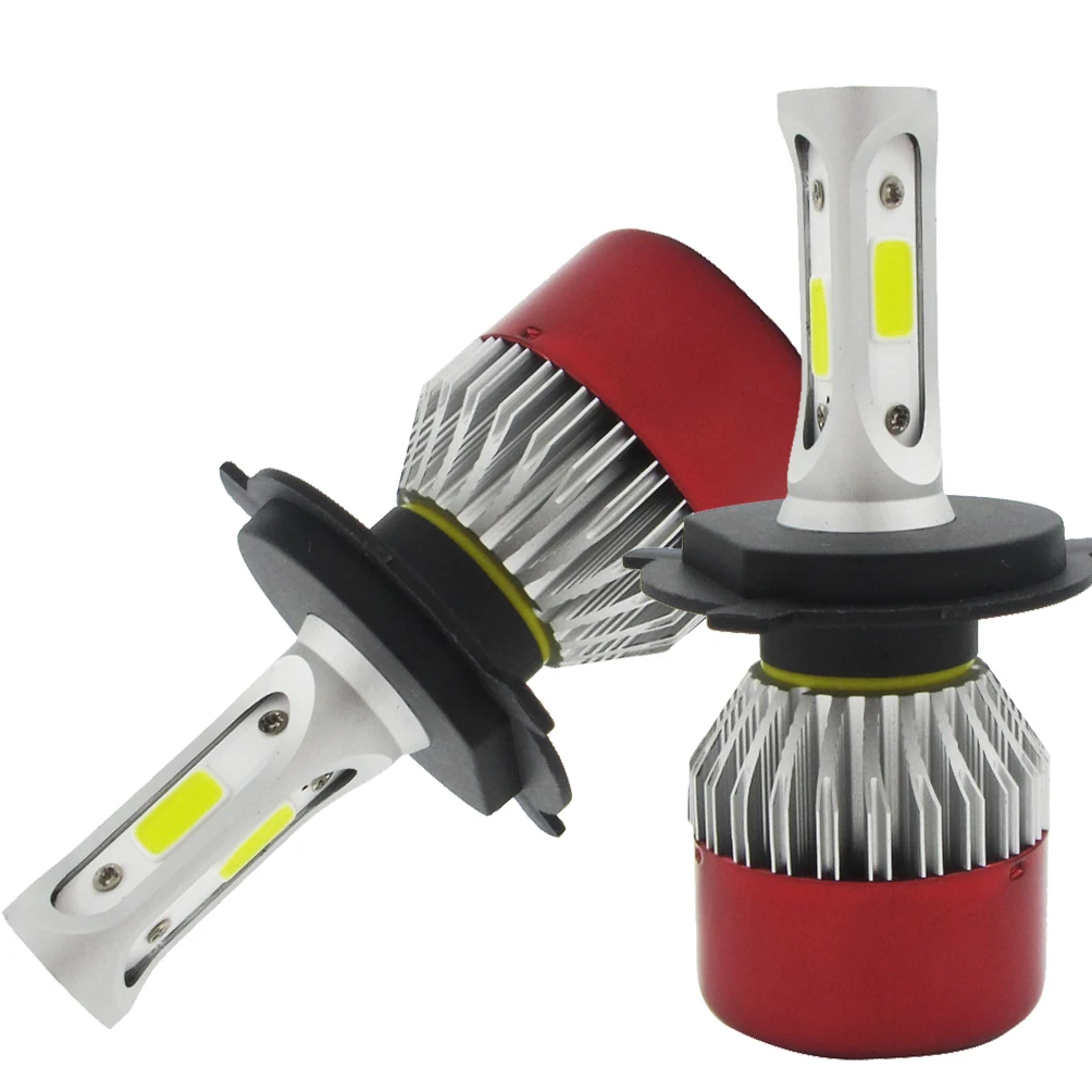 

C2 H4 High Power LED Automobile Headlight Bulbs with Advanced LED Chip and All-in-One Conversion kit-120W/12,000LM/6,500K