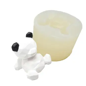 

Geometric Bear Silicone Mold Aromatherapy Plaster Mold Crystal Candle Diy Handmade Homemade Model