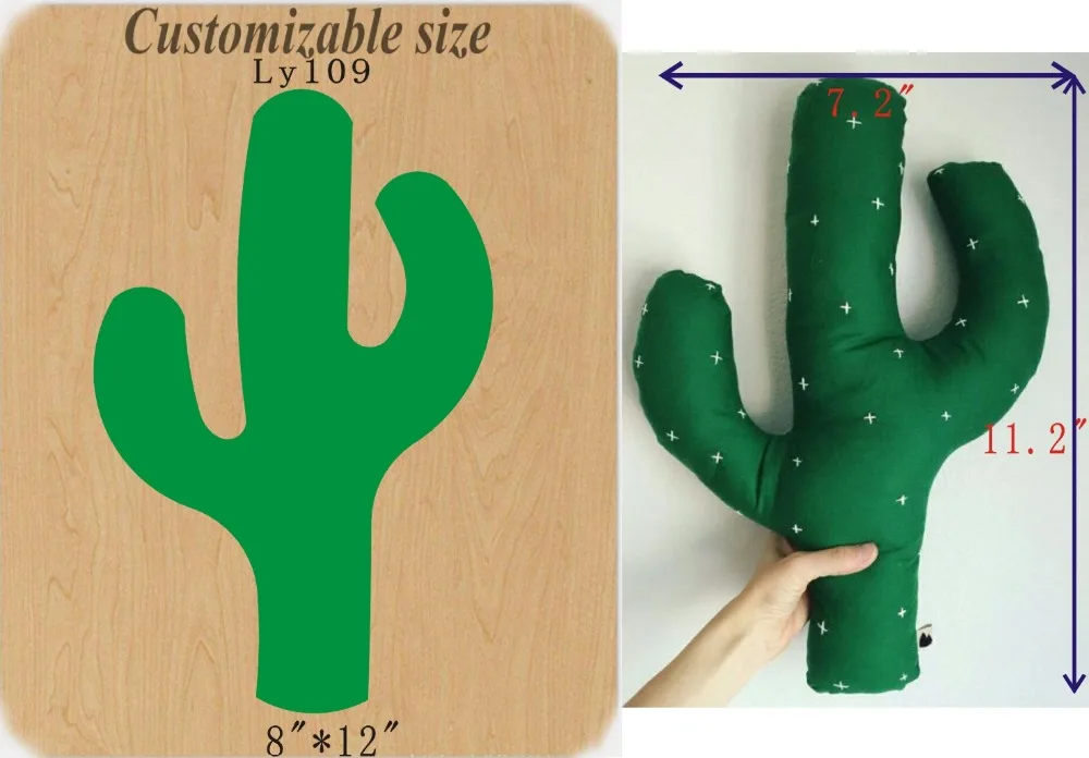 

Cactus pillow die cutting & Wooden dies fit /// Scrabooking