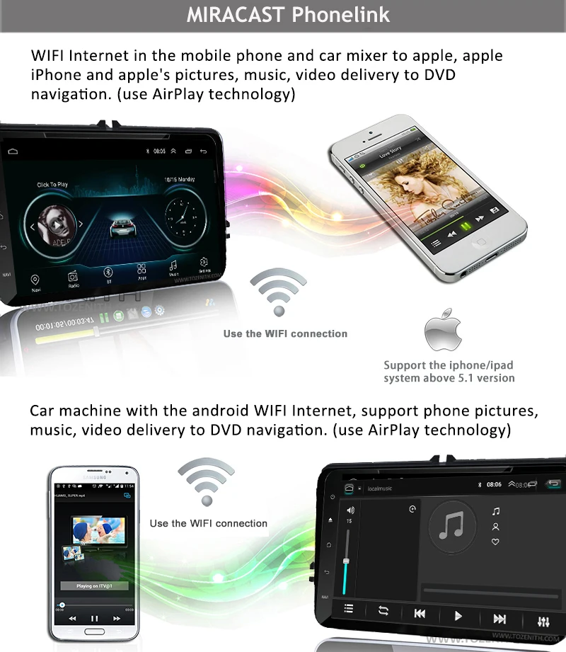 HD android8.1 2din universal car dvd 7inch (1)