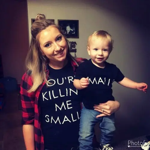 

Mom Daughter Women Girls Kids Family Matching Cotton Tops T Shirt Clothes