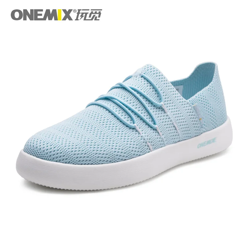 

ONEMIX Women Lightweight Casual Shoes Slip-on Breathable Mesh Upper Sneakers For Men zapatillas hombre