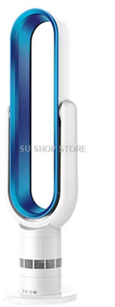 Newest Remote Control Bladeless Cooling Fan 220V Ultra-quiet Electric Fan Air Purifier Top Quality Appointment 1-9H