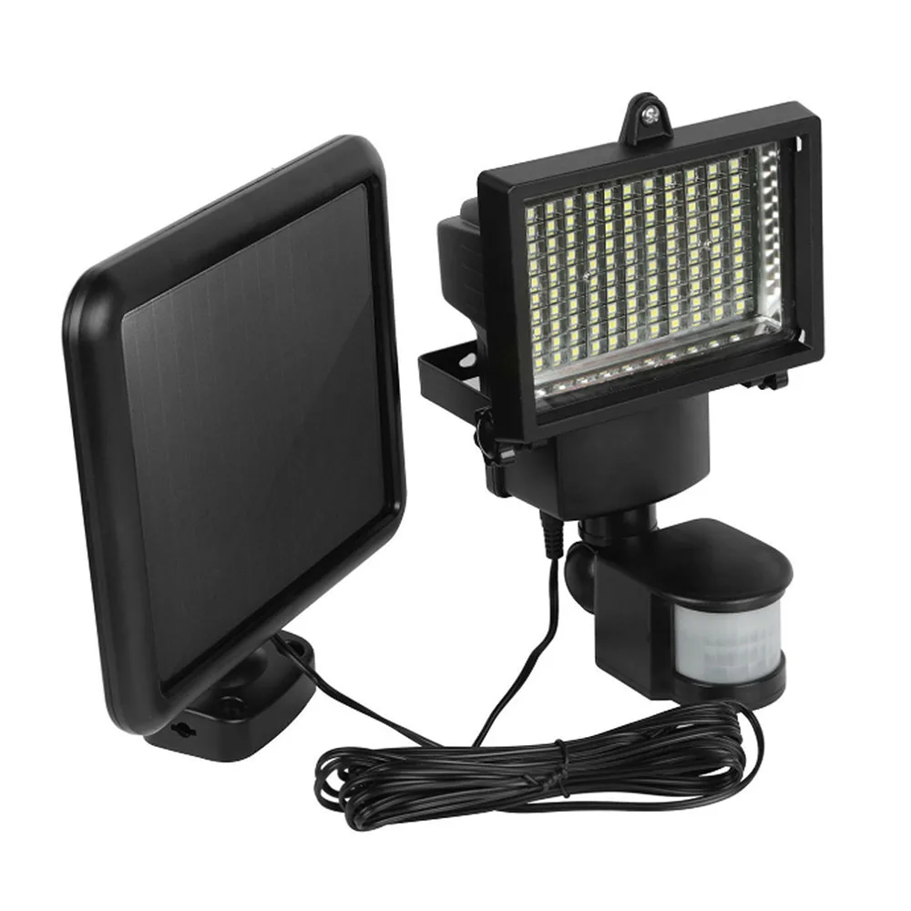

120 LED Solar Induction Lamp Wall Mounted LED Solar Light Outdoor Solar Spotlight With PIR Sensor Motion Detector