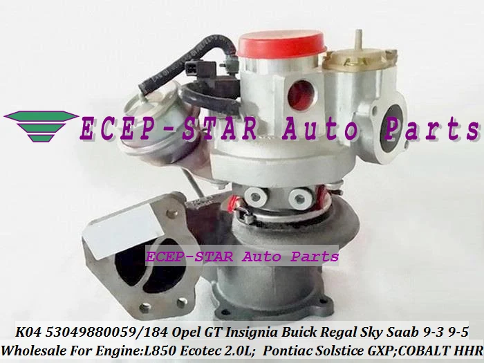 K04 53049880059 53049880184 Turbo For Opel GT Insignia Sky For Buick Regal For Saab 9-3 9-5 For Pontiac Solstice GXP L850 Ecotec 2.0L (1)
