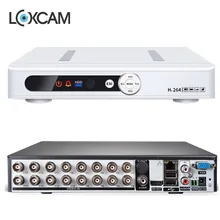 LOXCAM 16ch AHD 720p запись, Воспроизведение DVR рекордер HDMI 1080P DVR NVR для безопасности 1080p IP камера 3g wifi dvr