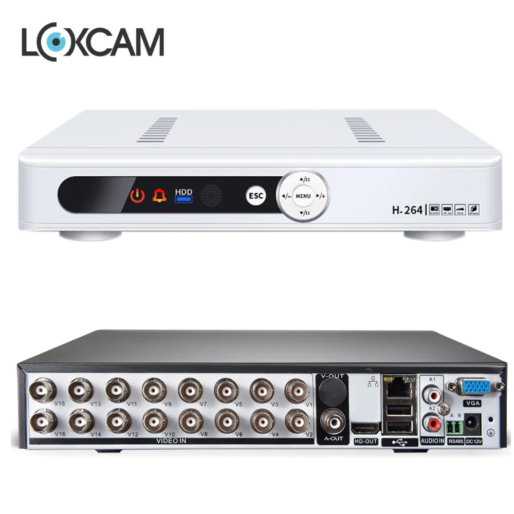 16ch AHD 720p Recording playback DVR recorder HDMI 1080P Output DVR NVR