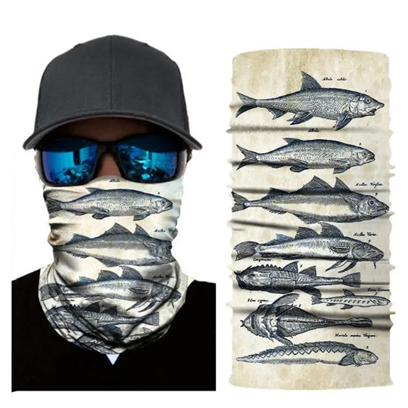 5 pcs/lot 3D Digital Printing Biker Bandanas AC278-AC294 Outdoor Hat Cycling Turban Head Scarf Sports Face Mask | Спорт и