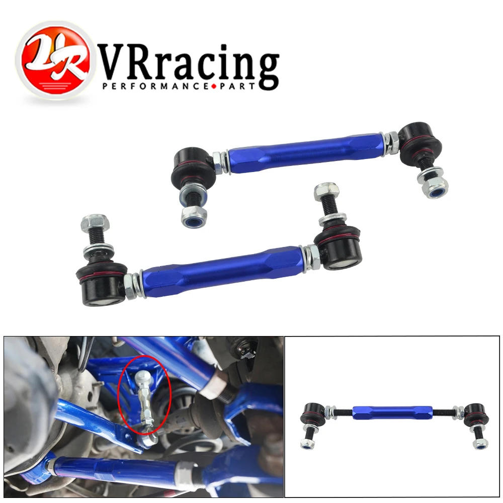 

VR - 160mm-205mm Ball Joint Adjustable Roll Sway Bar End Link For Holden Mazda Toyota VR-SEL08