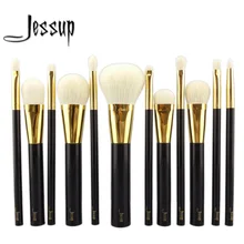 NEW Jessup 12pcs Professional Makeup Set Pro Kits Brushes makeup cosmetics brush Tool foundation eyeshadow powder Lip wool