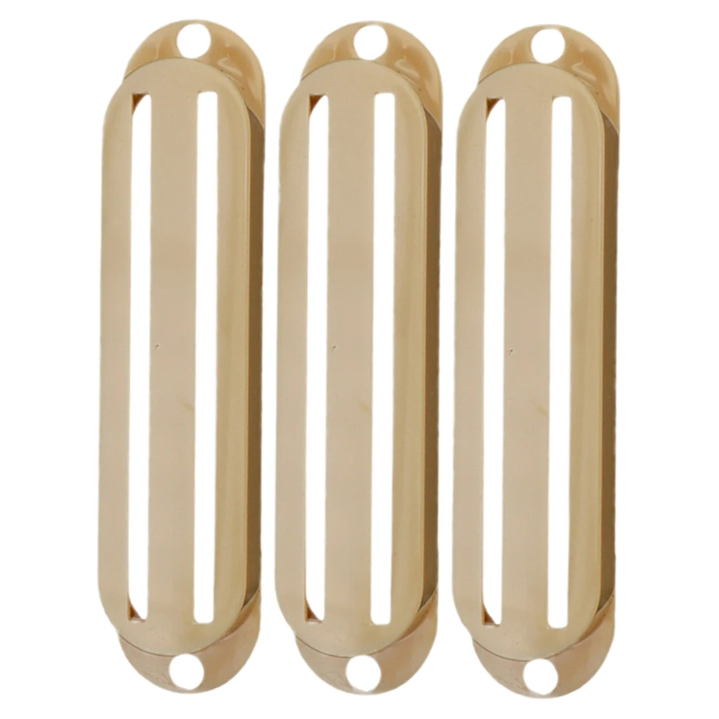 Plastic Dual Hot Rail Humbucker Pickup Covers Anti-Scratch Protector for Electric Guitar Parts Accessories