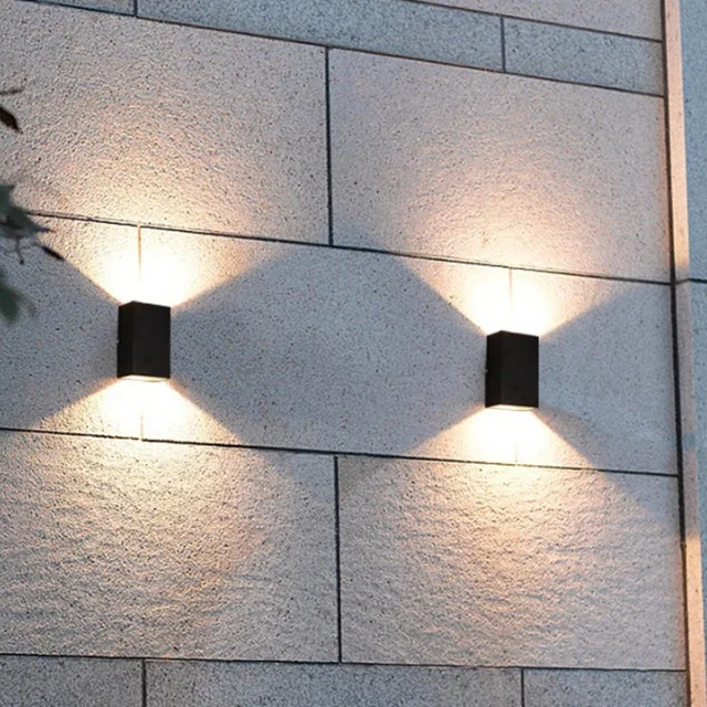 Modernas lámparas de pared al aire libre 10 W de luz LED apliques IP65
