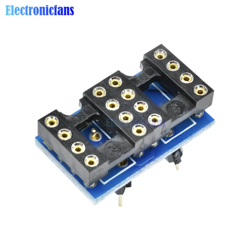 Двойной DIP8 К DIP8 Mono Opamp PCB+ Pin+ разъем для NE5532 OPA2132 OPA627 TL072 P07