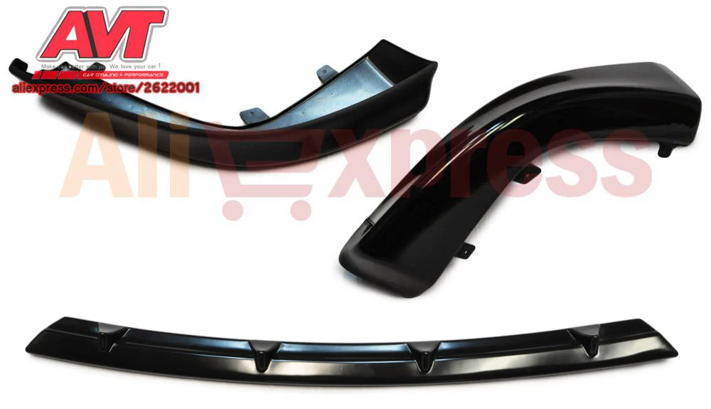 Клыки на переднем бампере или Центральной вставке для Mitsubishi Lancer X 2007 2010 2 0