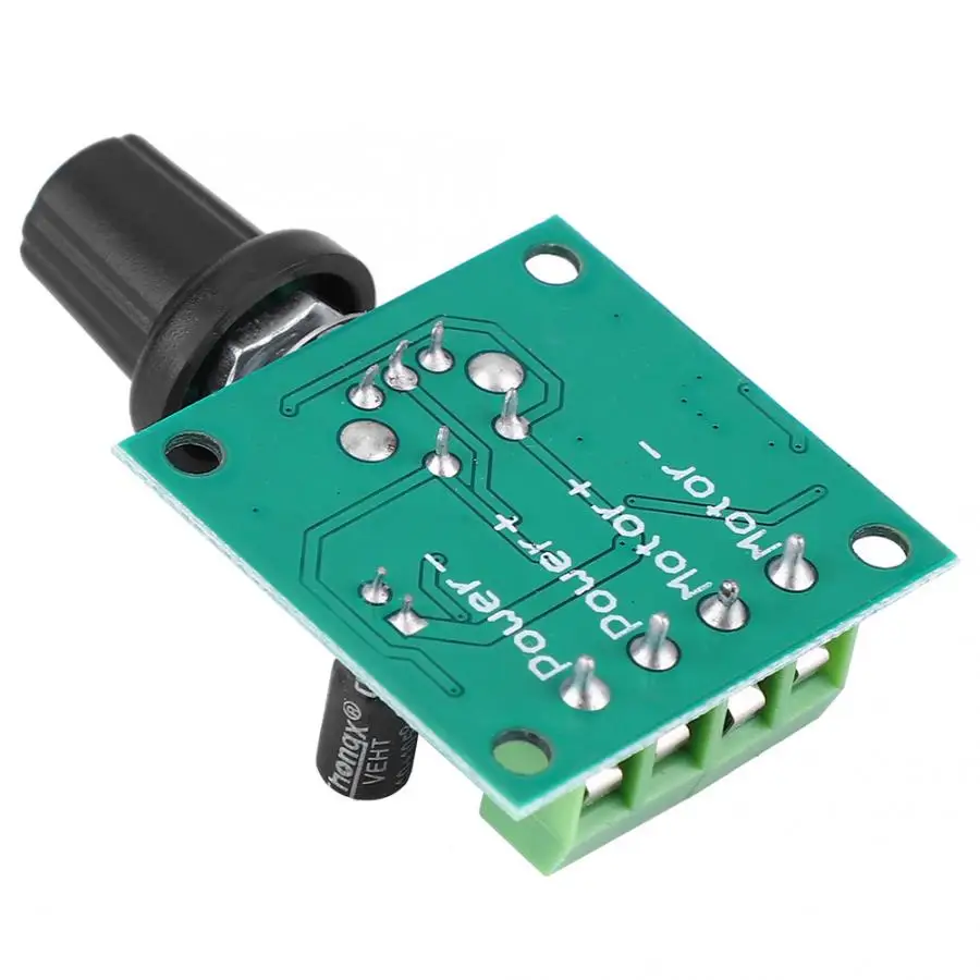 DC 1 8 12 V 2A низкое напряжение электродвигатель регулятор скорости ШИМ двигателя