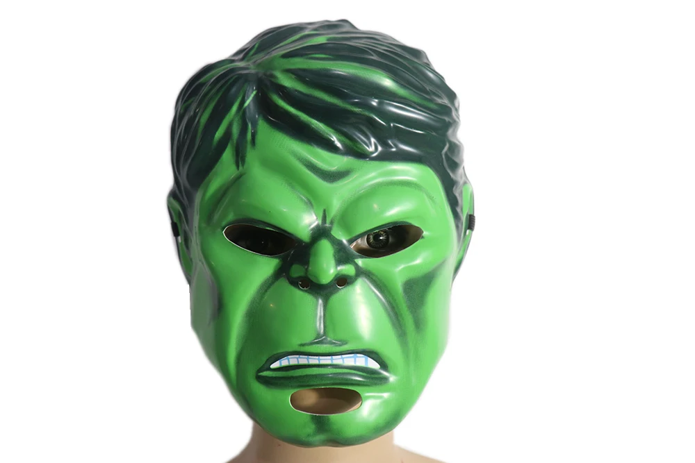 

Halloween Mask for Kid & Adult Avengers The Hulk Cosplay Plastic Cartoon Masks Halloween Christmas Party Costume