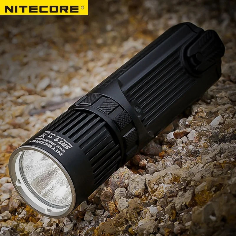 

NITECORE SRT9 2150 Lumen Red/Blue Warning Light CREE XHP50 LED for Gear Hunting Law Enforcement Military Flashlight Lantern