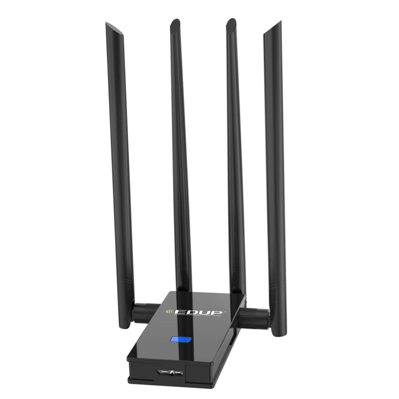 EDUP 5Ghz USB WiFi Network Card 1900mbps dual band 802.11ac USB 3.0 High Speed USB Adapter High Gain 4*6dbi Antenna EDUP 5Ghz USB WiFi Network Card 1900mbps dual band 802.11ac USB 3.0 High Speed USB Adapter High Gain 4*6dbi Antenna