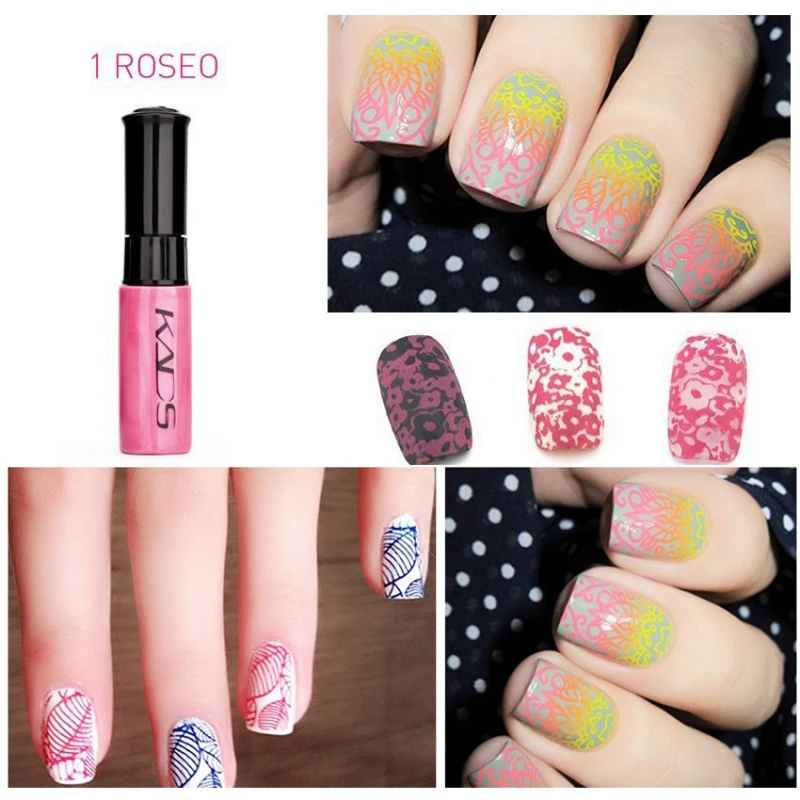 

2 In 1 Nail Polish & stamping polish nail art 15 colors Optional 10g Stamping Polish Gel Nails Lacquer
