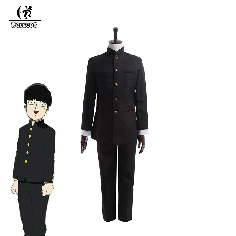 Details about   Mob Psycho 100 Season 2 Costume Shigeo Kageyama School Uniform Cosplay Halloween 