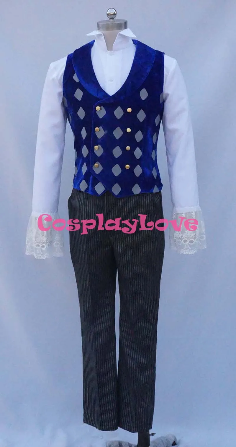 Alice in Wonderland 2 Mad Hatter Cosplay Costume (7)