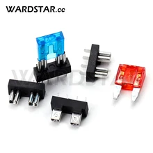 20 шт./лот автомобильный держатель предохранителя PCB плата Средний Мини Лезвие Авто автомобильная лодка 32V постоянного тока для печатной платы SMT/SMD