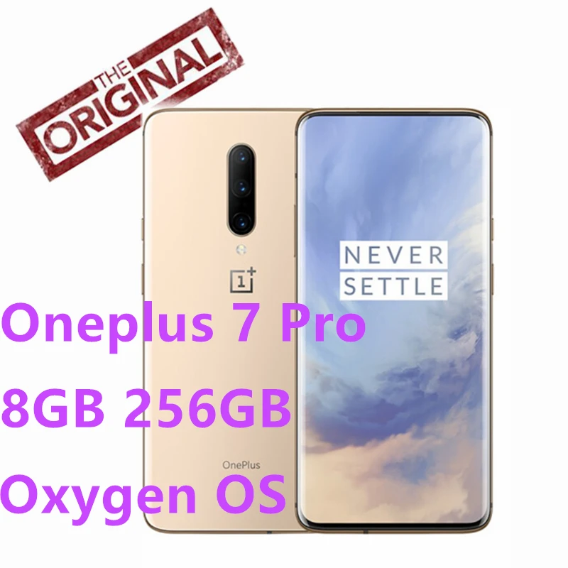 

Global ROM Oneplus 7 Pro 8GB RAM 256GB ROM Smartphone Snapdragon 855 6.67 Inch 90Hz AMOLED Display Fingerprint 48MP Cameras NFC