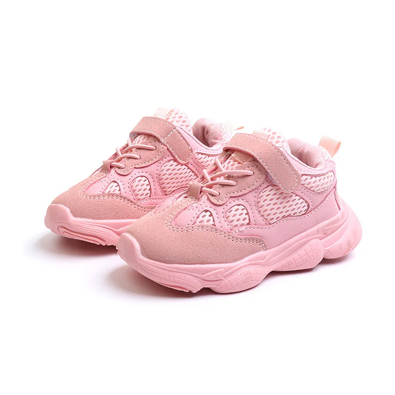 

Scsech 2019 Autumn Spring Boy Fashion Mesh Casual Trainer Baby Girl Sport Sneaker Children Soft Bottom Breathable Shoe SAP65