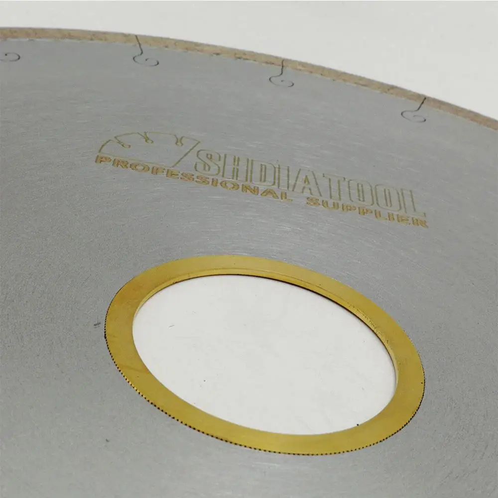 2pcs 300MM ceramic blades with hook slot, chip-free  Diamond Blades for ceramic/tile, porcelain & marble, professional quality