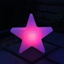 64*64*15 см светящаяся большая лампа, светодиодный светящийся светильник в виде звезды, разноцветный, пятиконечная звезда, светодиодный светильник для украшения рождества и праздника