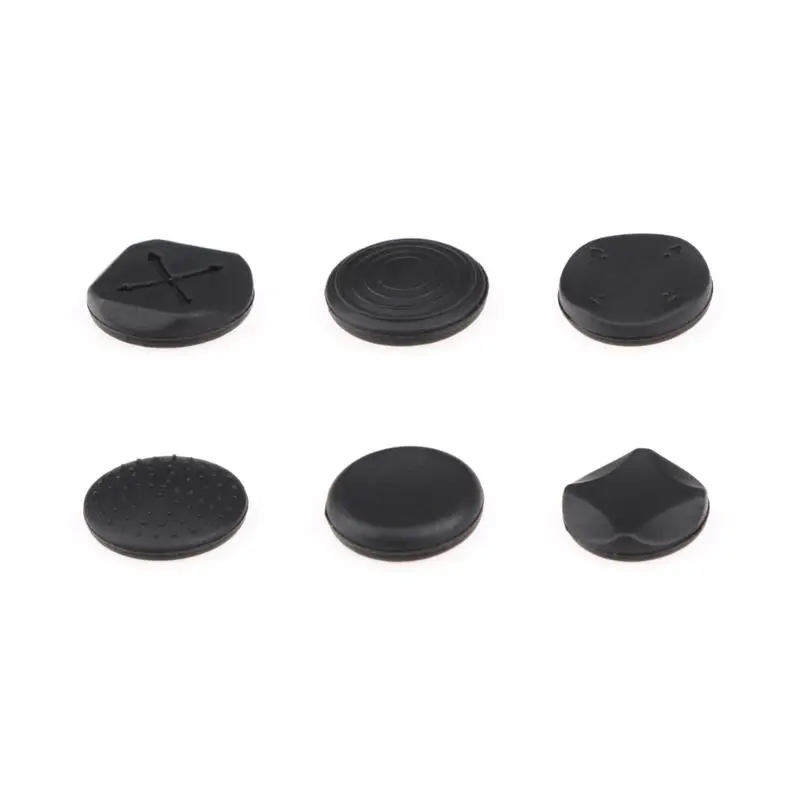 

6Pcs/lot Black Analog Controller Joystick Cap Thumb Stick Grip Thumbstick Case Cover for PS Vita PSV 100 Hot Sale