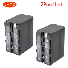 JHTC 2Pcs/lot 7800mAh NP-F970 NP-F960 Digital Camera Battery for Sony NP-F960 NP-F970 Battery NP F970 NP F960 Batteria