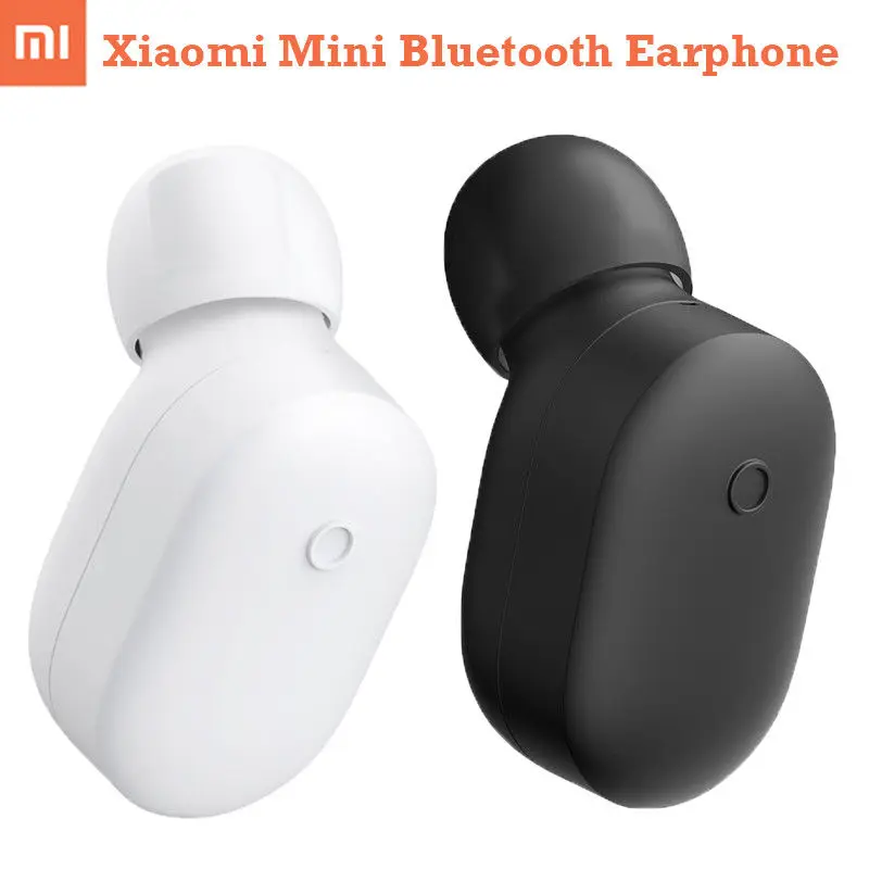 Оригинальные беспроводные Bluetooth наушники Xiaomi мини гарнитура 4 1 со встроенным
