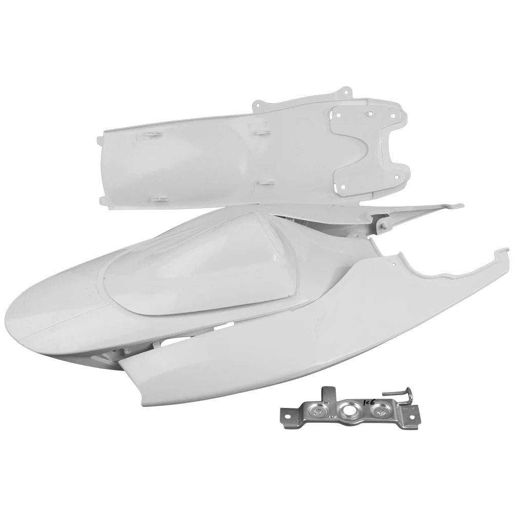 

For Suzuki GSXR600 GSXR750 K6 Tail Rear Fairing Cover GSXR 600 750 2006 2007 Injection Mold Unpainted ABS Plastic Motorbike Part