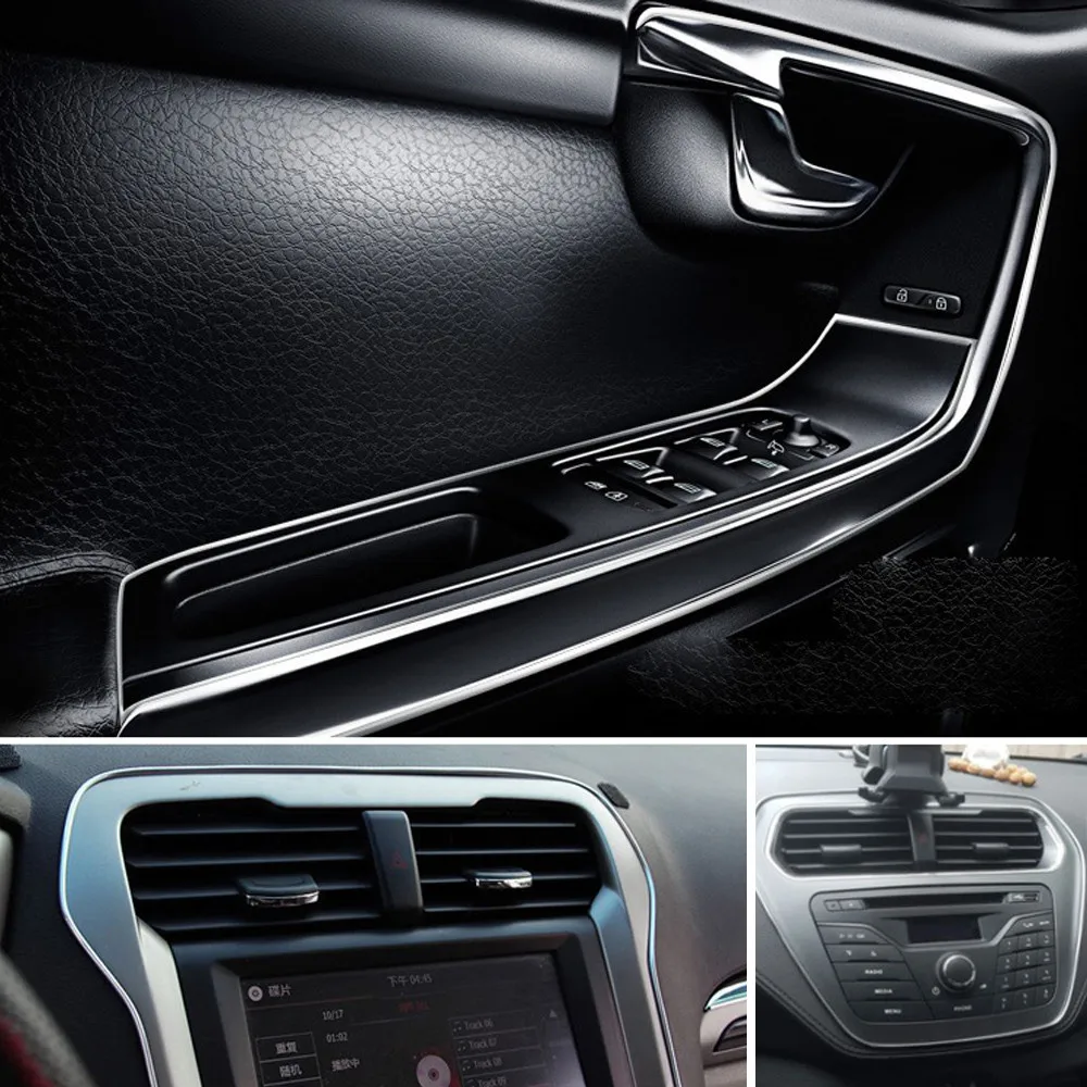 

Edge Gap Line Interior Point Molding Accessory Garnish 5M For Universal Car Interior and Exterior Decoration