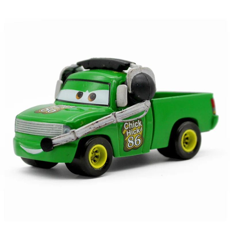 Disney Pixar Cars 3 новейшая модель Chick Hicks с крутыми наушниками Lightning McQueen литая