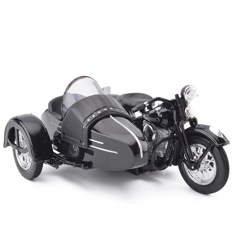 Maisto 1:18 Модель мотоцикла ретро из металлического сплава модель мотоцикла миниатюрный автомобиль мотоцикл игрушка для коллекции подарки - Цвет: B