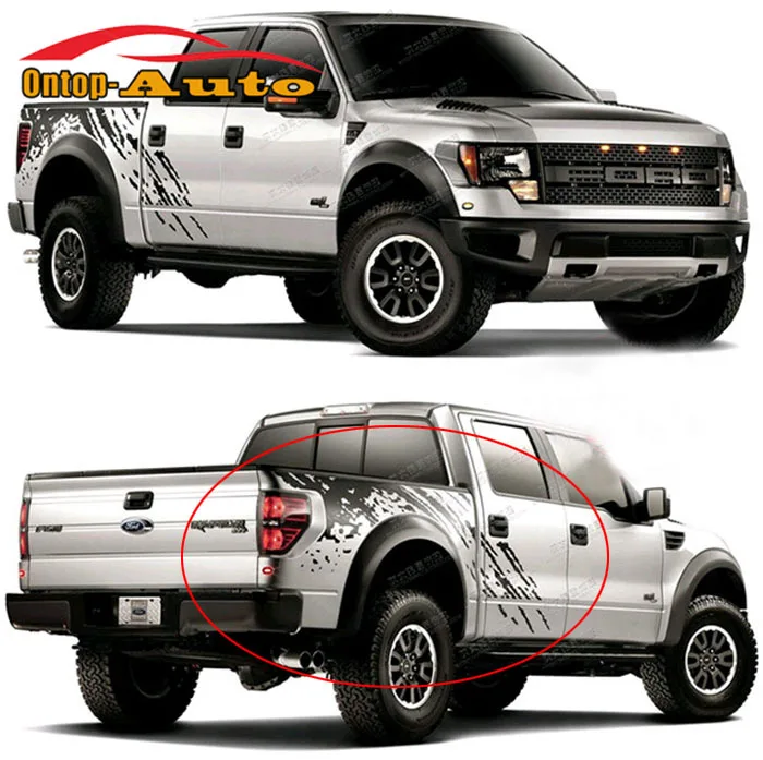 raptor vector sticker Body Decals Trunk Vinyl Auto Graphics Side St Tail SVT