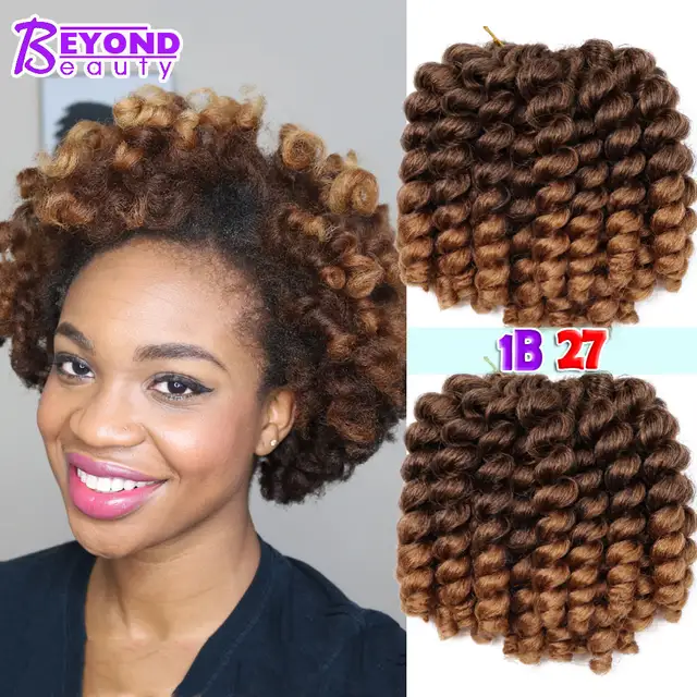 Jumpy Wand Curls Braids Bounce Jamaican Twist Afro Kinky Marley