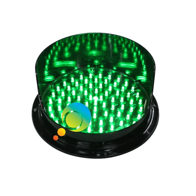 New products high brightness 200mm lamp green mini led traffic signal